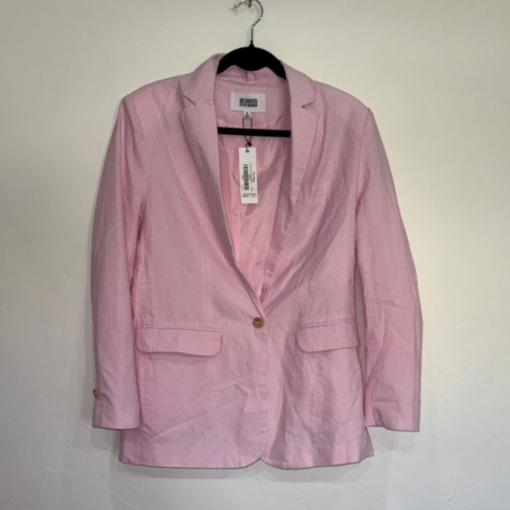 BB Dakota by Steve Madden Light Pink Blazer NWT
